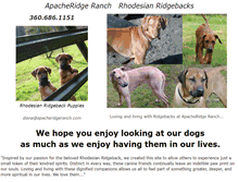 Tablet Screenshot of apacheridgeranch.com